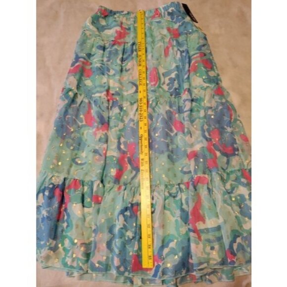 Peter Nygard Skirt Set Sz 8 Missy Spring Seaside New - Picture 8 of 12